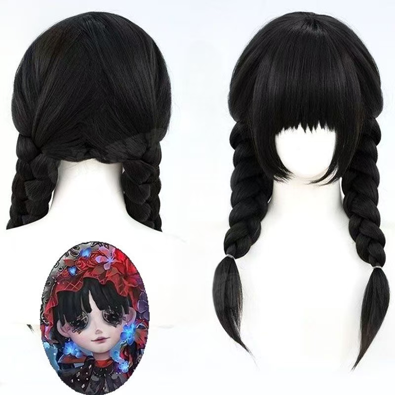 Anime Cosplay Girl With Black Hair - Anime Identity V Little Girl Miss