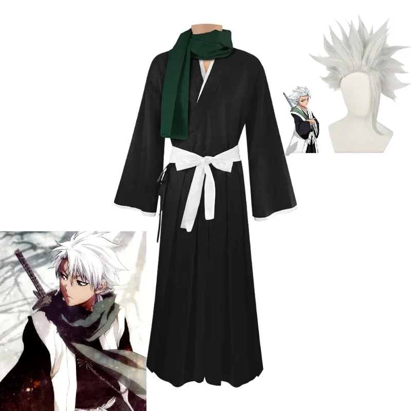 Anime Cosplay Bleach - Bleach Toshiro Hitsugaya Cosplay Costume 10th