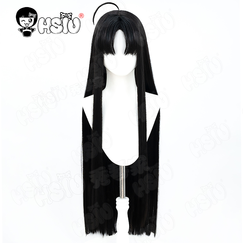 Awa Subaru Cosplay Wig HSIU 80 - Anime Cosplay Girl With Black Hair ulasan dan harga