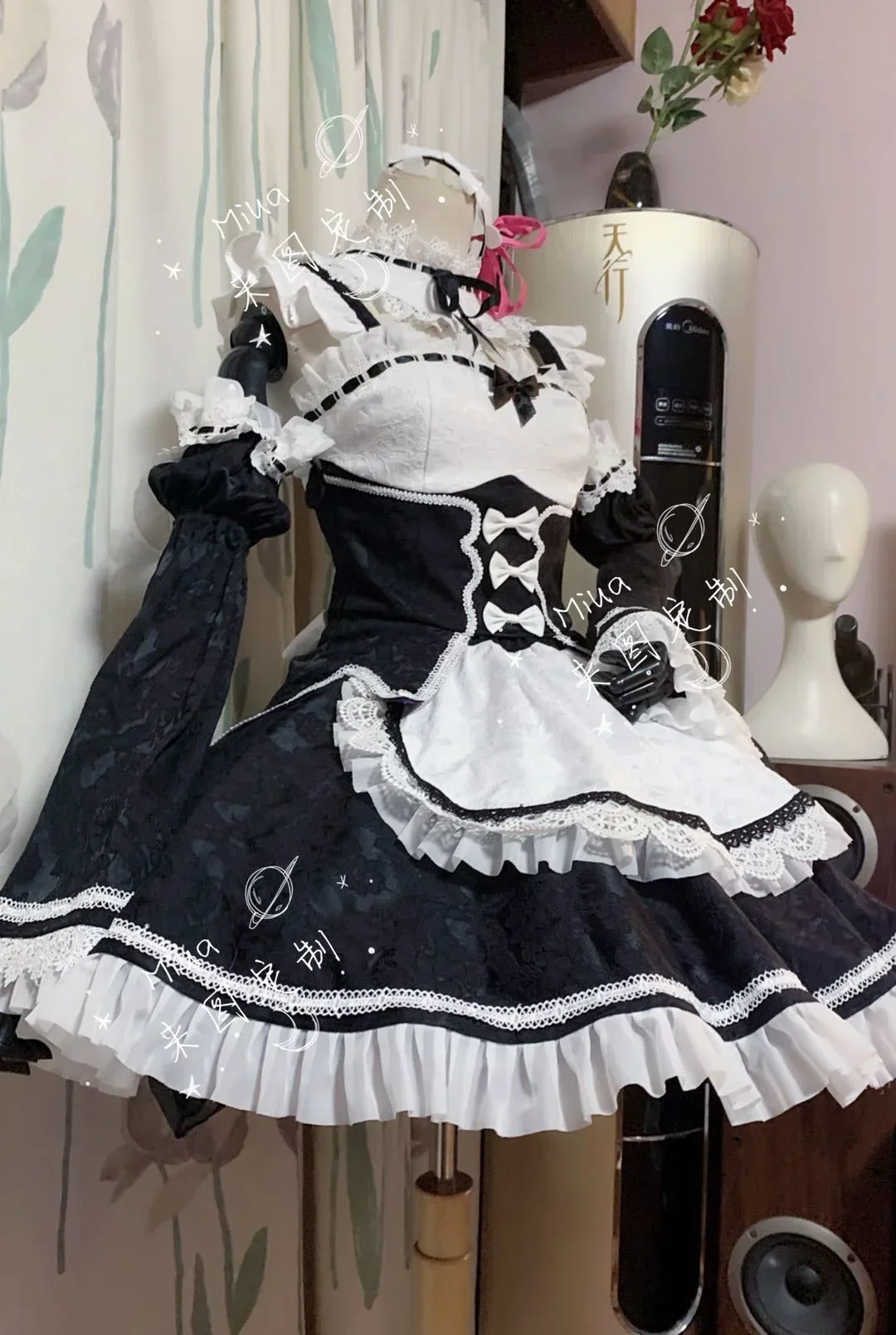 New Anime Maid Rem Cosplay Cos - Re Zero Rem Wig ulasan dan harga