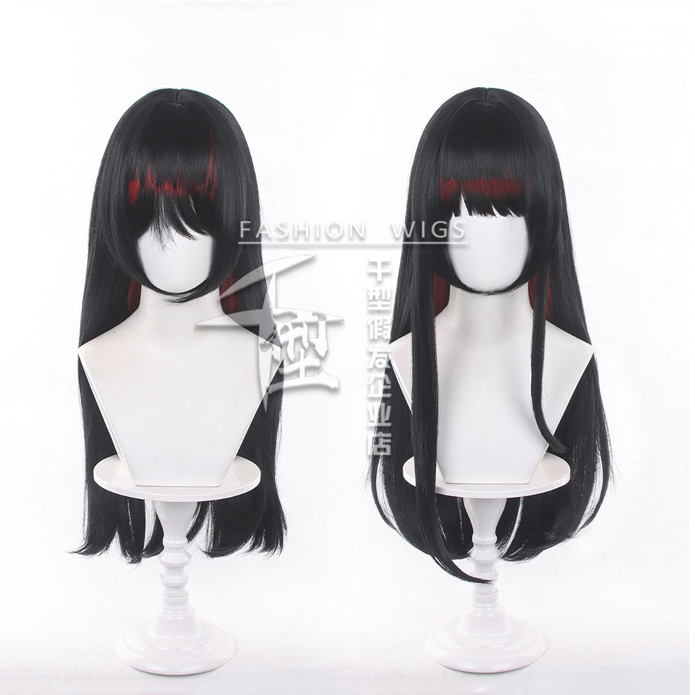 Anime Nikaido Hiro Cosplay Wig - Anime Cosplay Girl With Black Hair ulasan dan harga