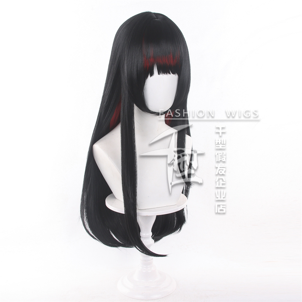 Anime Nikaido Hiro Cosplay Wig - Anime Cosplay Girl With Black Hair ulasan dan harga
