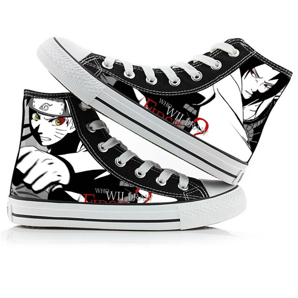 Naruto Uzumaki High-Top Canvas - Anime Cosplay Ideas For Couples ulasan dan harga