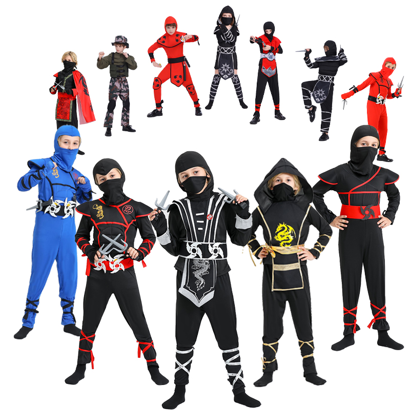 Ninja Costume for Boys with Ac - Anime Cosplay Outfit Ideas ulasan dan harga