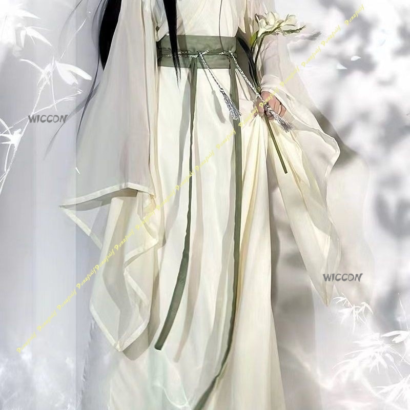 Chinese Hanfu Large-sleeved Cr - Anime Cosplay Girl With Black Hair ulasan dan harga
