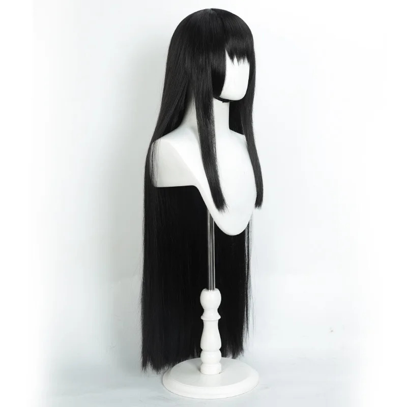 2025 11 Wig Gothic Taro Anime  - Anime Cosplay Girl With Black Hair ulasan dan harga