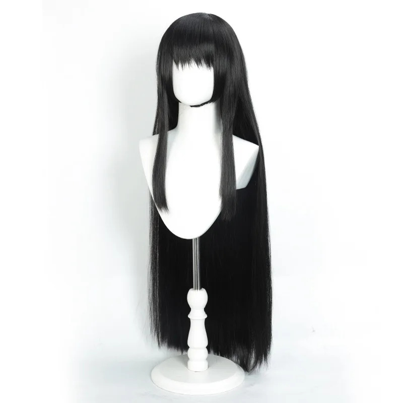 2025 11 Wig Gothic Taro Anime  - Anime Cosplay Girl With Black Hair ulasan dan harga