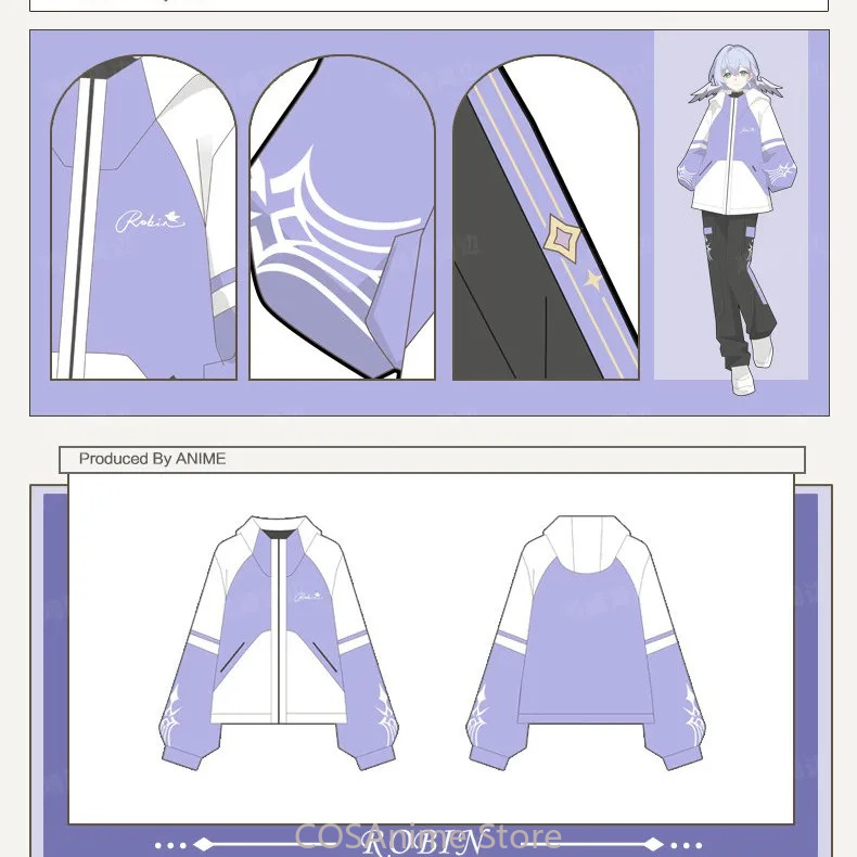 Robin Honkai：Star Rail Anime D - Anime Cosplay Robin ulasan dan harga