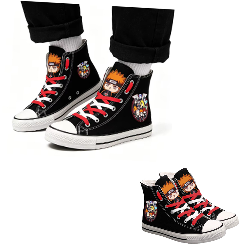 Naruto Uzumaki High-Top Canvas - Anime Cosplay Ideas For Couples ulasan dan harga