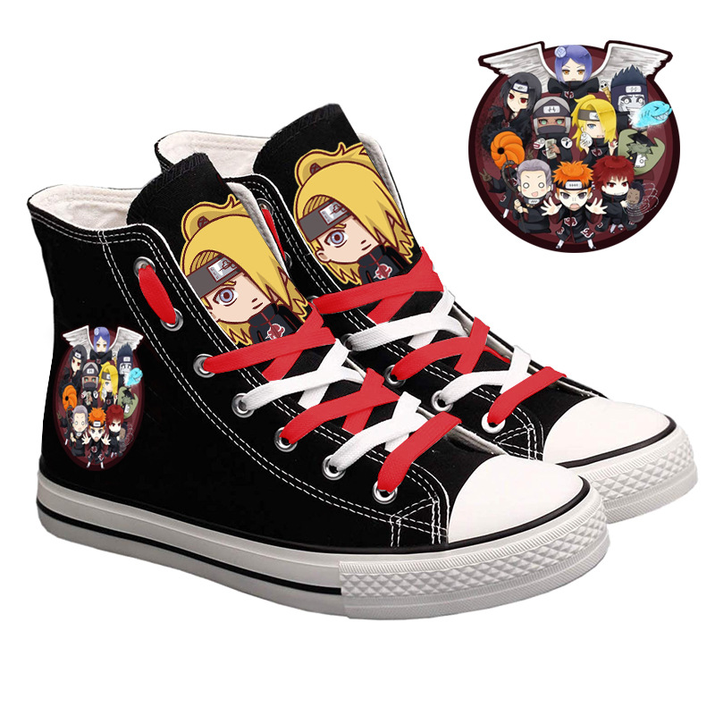 Naruto Uzumaki High-Top Canvas - Anime Cosplay Ideas For Couples ulasan dan harga
