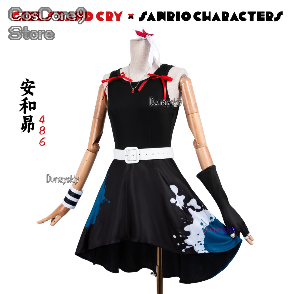 Subaru Awa Cosplay 코스프레 Black  - Anime Cosplay Girl With Black Hair ulasan dan harga