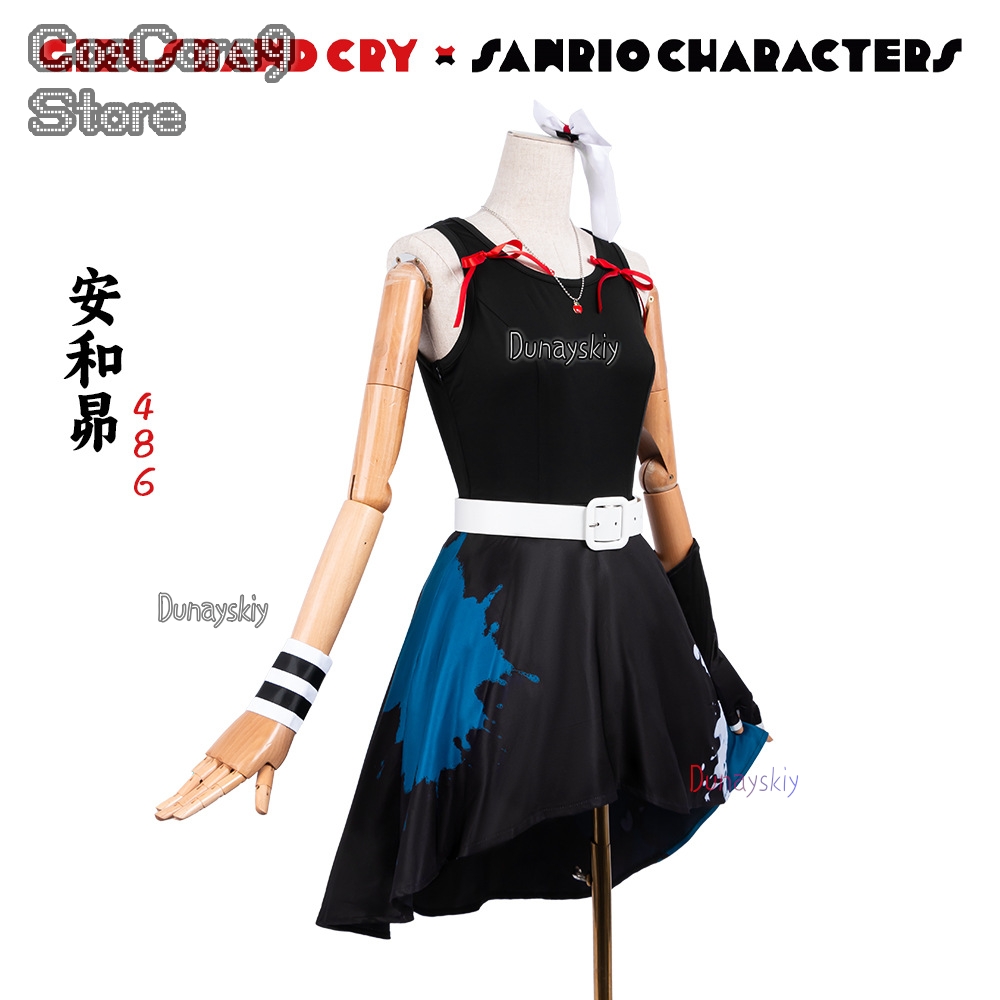 Subaru Awa Cosplay 코스프레 Black  - Anime Cosplay Girl With Black Hair ulasan dan harga