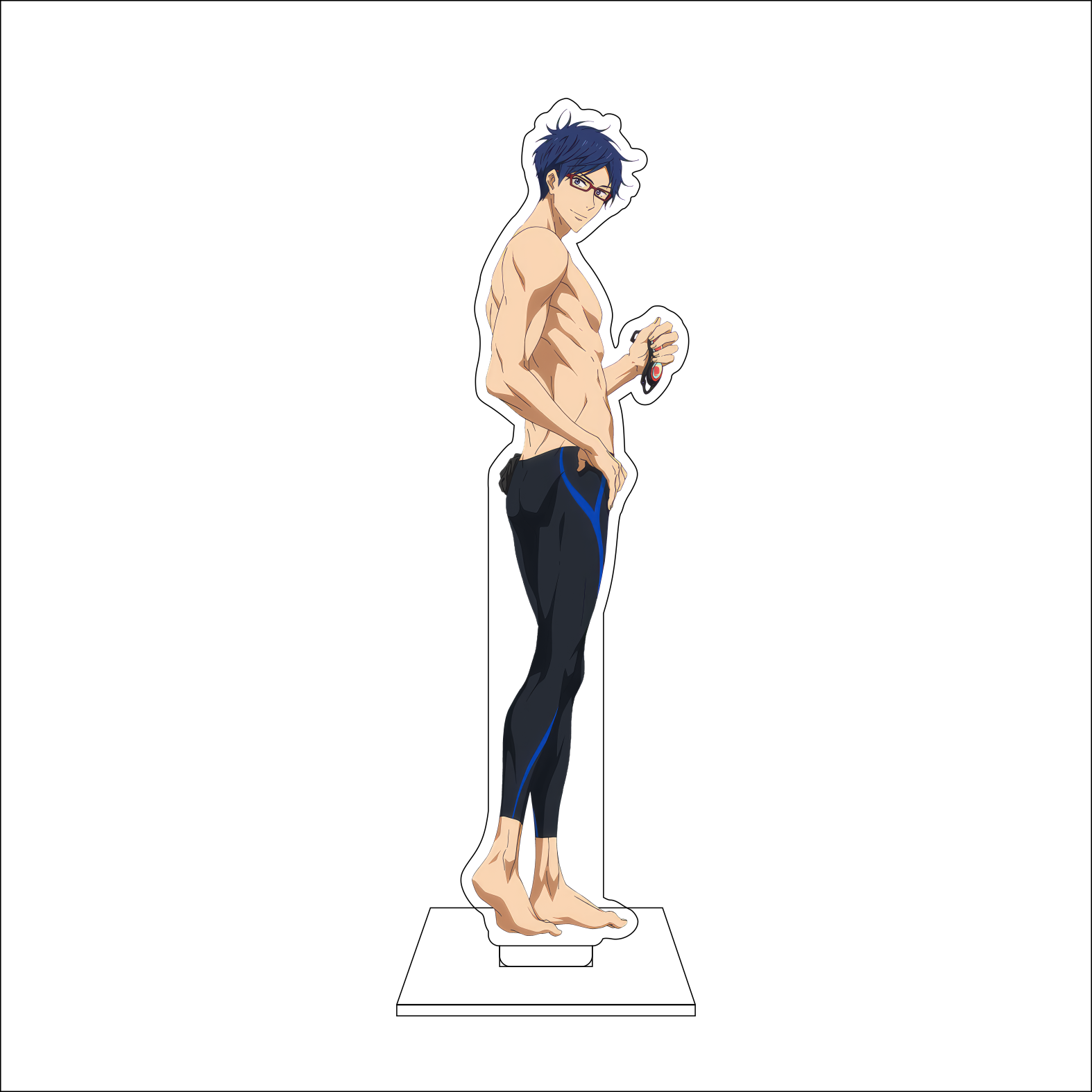 16CM Anime Free! Cosplay Acryl - Anime Cosplay Of ulasan dan harga
