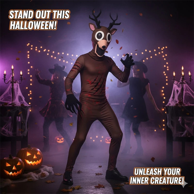 Scary Reindeer Costume for Kid - Anime Cosplay Outfit Ideas ulasan dan harga