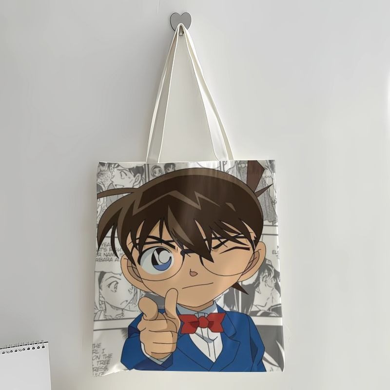 Cute Conan Anime Canvas Bag La - Anime Cosplay Shop ulasan dan harga