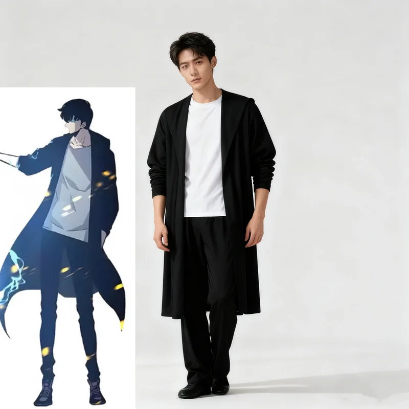UUI1Anime Jin-woo Cos Solo Sun - Cosplay Anime Solo ulasan dan harga