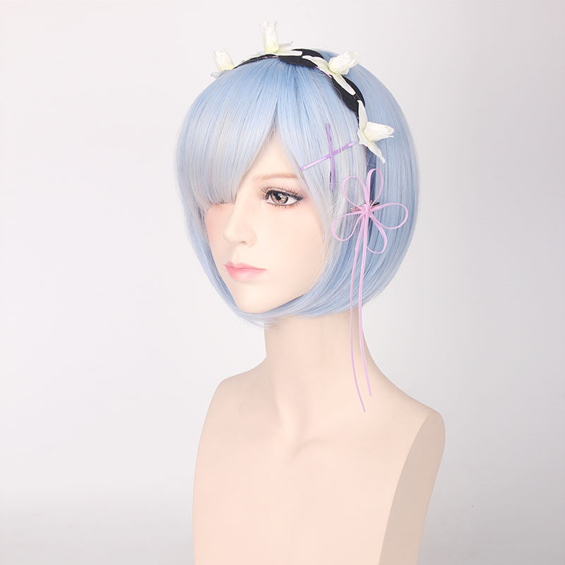 Starting from Scratch in Anoth - Re Zero Rem Wig ulasan dan harga