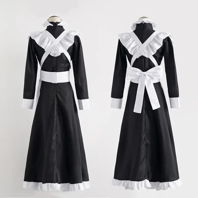 Classic Black White Maid  Brit - Anime Cosplay Shop ulasan dan harga