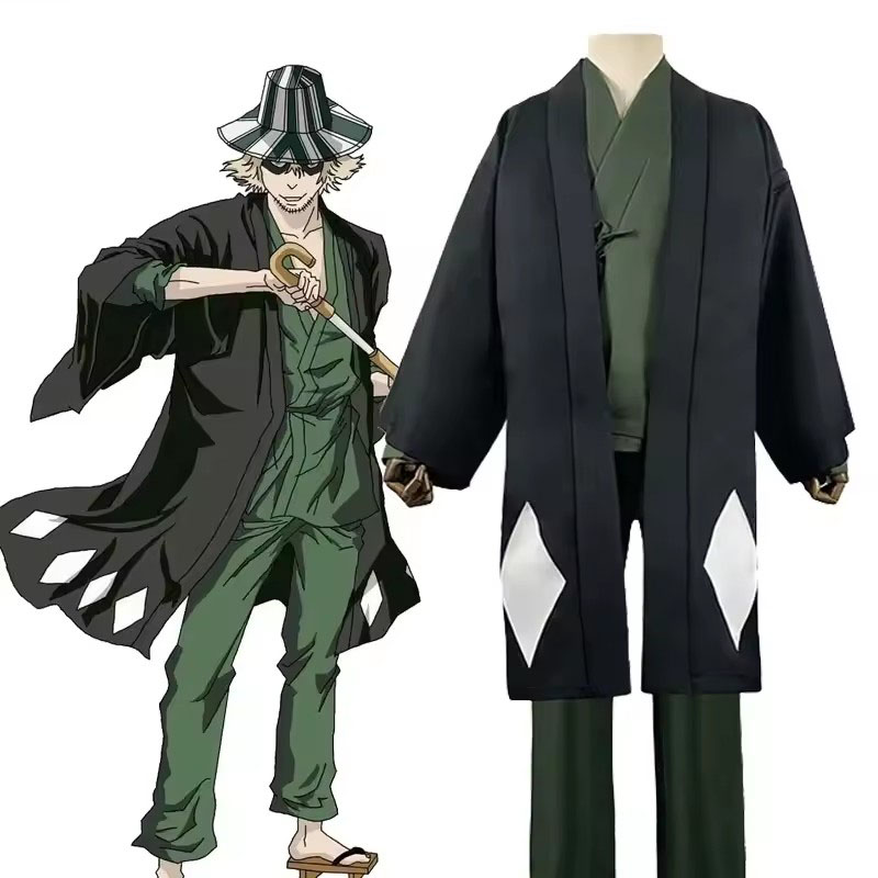 Anime Bleach Cosplay Urahara K - Anime Cosplay Bleach ulasan dan harga